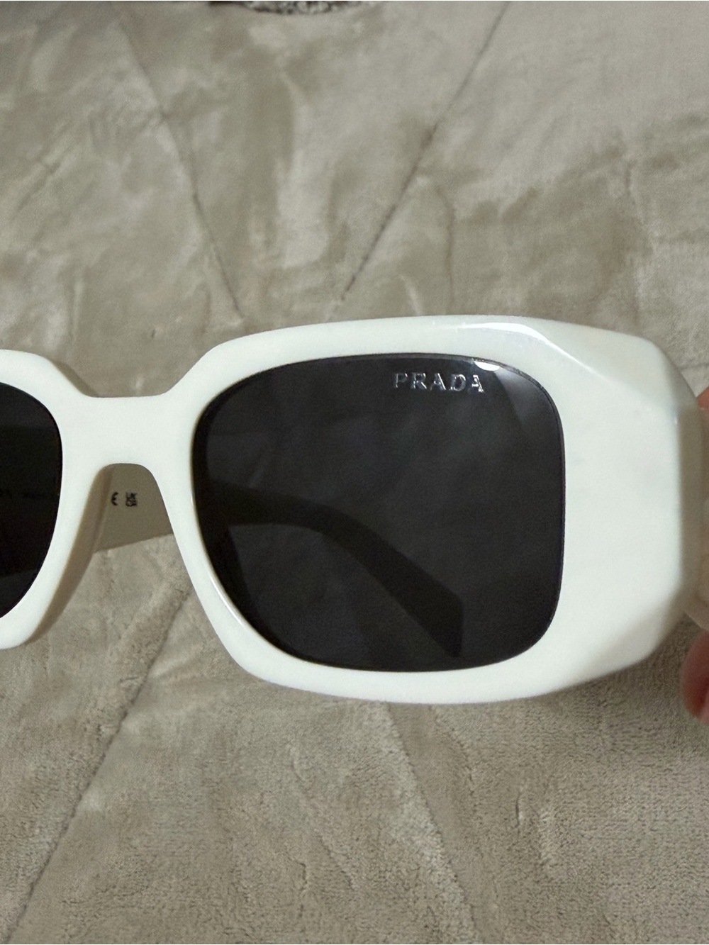 Prada White Sunglasses - Picture 8 of 16